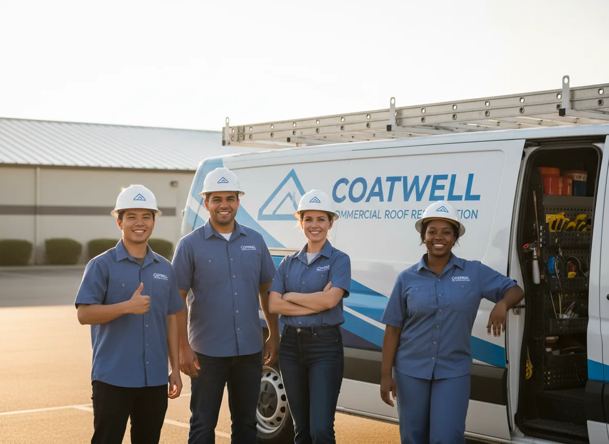 Commercial roof coating company in Rosenberg, TX